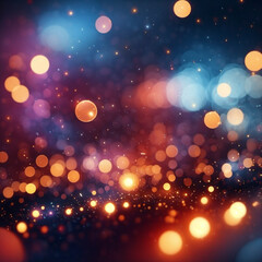 abstract background with bokeh
