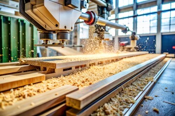 Chipboard Cutting Machine: Furniture Facade Production, Industrial Woodworking, Kitchen Cabinet Manufacturing