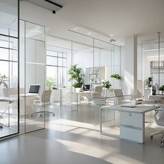 modern office interior 