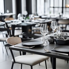 table setting for a dinner