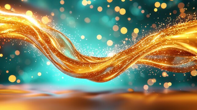 A mesmerizing display of intertwining abstract freezelight curves created by a lightsaber, weaving and dancing in a harmonious symphony of light and color.