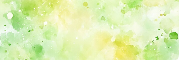 Soft Light Green Watercolor Background with Blurred Effects for Abstract Art, Design, and Creative Projects, Perfect for Various Applications and Themes