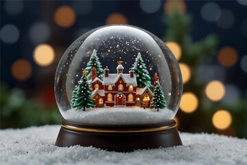 Winter's Enchanted Realm: A Miniature Christmas Wonderland