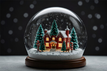 Winter's Enchanted Realm: A Miniature Christmas Wonderland