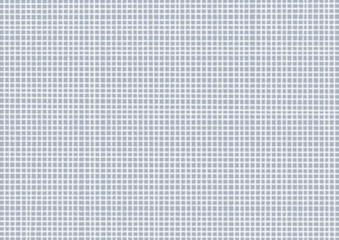 手描き風水彩チェック柄_小_グレー