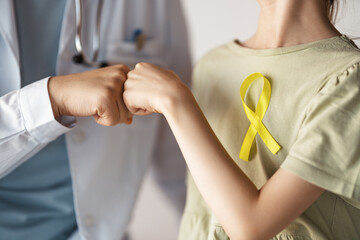 Obraz premium World Childhood cancer Day