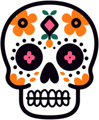 Day of the dead skull
