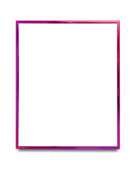 Pink photo frame mockup