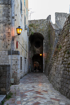 &ldquo;Montenegro Kotor Old Town Streets &ndash; Historic Medieval City Atmosphere&rdquo;
