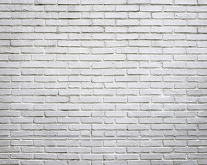 Architecture backdrops with a white brick wall texture