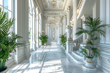 Obraz premium interior of a hotel