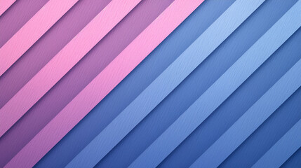 Obraz premium Abstract Diagonal Stripes Pink Blue Background