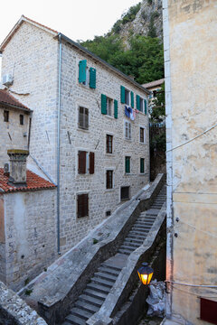 &ldquo;Montenegro Kotor Old Town Streets &ndash; Historic Medieval City Atmosphere&rdquo;
