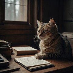 "Write a poem inspired by the grace and mystery of cats."