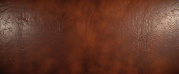 Fototapeta premium Vintage brown leather texture with slight wear and tear, worn, rugged, distressed