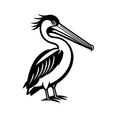 Fototapeta premium Majestic Pelican Illustration 