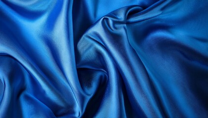 Obraz premium 青色の布のテクスチャ