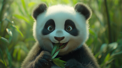 Fototapeta premium panda
