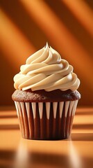 Delicious Caramel Cupcake Sweet Treat Bakery Dessert