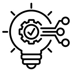 innovation single icon