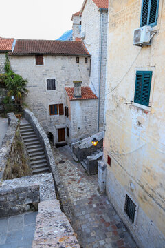 &ldquo;Montenegro Kotor Old Town Streets &ndash; Historic Medieval City Atmosphere&rdquo;