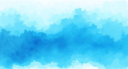 abstract watercolor background with clouds