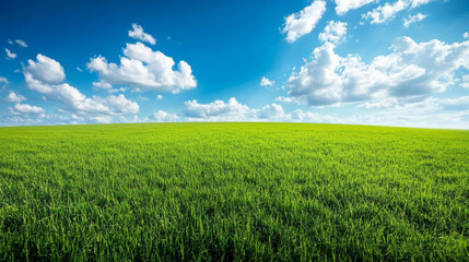 Obraz premium landscape with field and sky
