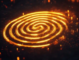 Obraz premium Electric Coil Illumination