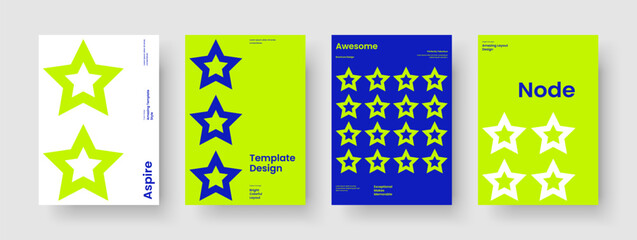 Fototapeta premium Modern Poster Template. Abstract Report Layout. Creative Book Cover Design. Flyer. Background. Brochure. Business Presentation. Banner. Pamphlet. Handbill. Brand Identity. Newsletter. Journal