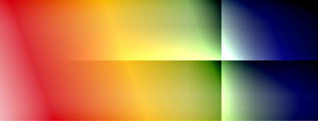 Obraz premium Colorful gradient with lines made of shadow and light. Creative background