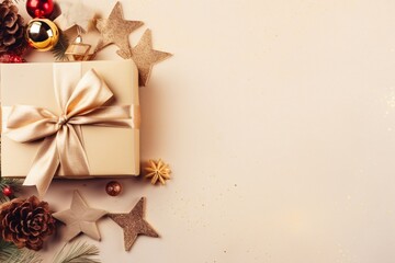 Christmas Golden Decorative Background, Christmas Golden Banner, Christmas Golden Background, Christmas Banner, Christmas Border Background, Christmas banner with blank space for text