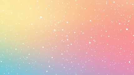 Obraz premium Subtle falling snow animation effect on a pale winter gradient