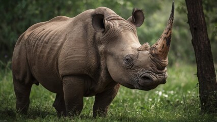 Naklejka premium The Gentle Giant