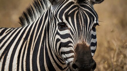 Naklejka premium Striped Beauty of the Savanna