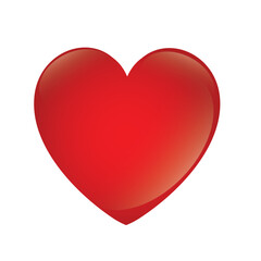 Heart, love, romance or valentine's day red heart. Heart vector icons. Artistic red heart love symbols isolated editable vector.