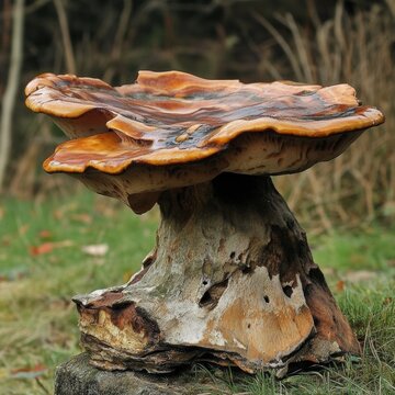 Bracket fungus or Artist's bracket