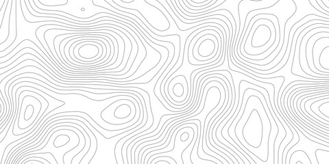 Fototapeta premium White wave paper curved reliefs abstract background, Topography map background. Vector geographic contour map. See Less Abstract topographic contours map background,
