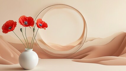 vase with flower