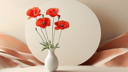 vase with flowers