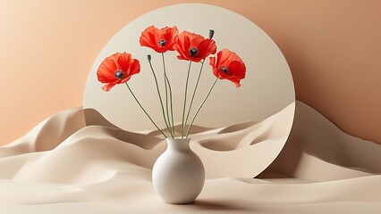 vase with flowers