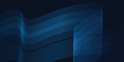 3D modern wave curve abstract presentation background. Luxury paper cut background. Abstract decoration, golden pattern, halftone gradient, 3d