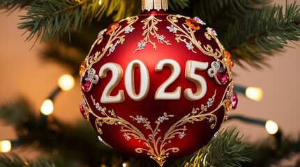 New year arrival decoration piece for 2025