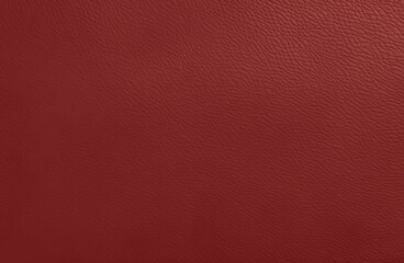 Fototapeta premium Close-up of a blank red leather texture, showcasing the fine grain and natural pattern