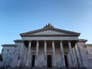 Obraz premium Building of the Cork County Court With Columns