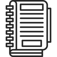Fototapeta premium Book Icon