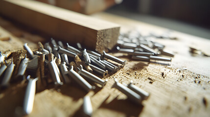 Understanding Duplex Nails: A Comprehensive Illustration of Their Importance in Fastening and Easy Removal for Carpenters