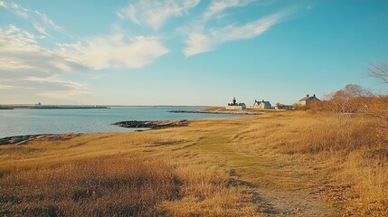 Obraz premium landscape with a river