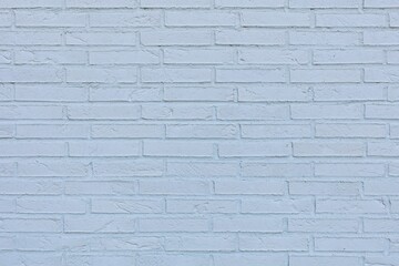 Obraz premium Closeup of white brick wall background texture.