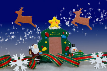 Naklejka premium メリークリスマス