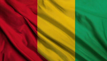 Obraz premium Flag of the Guinea